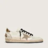 Men's Ball Star Wishes with suede star and leopard-print pony skin heel tab