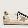 Men's Ball Star Wishes with suede star and leopard-print pony skin heel tab