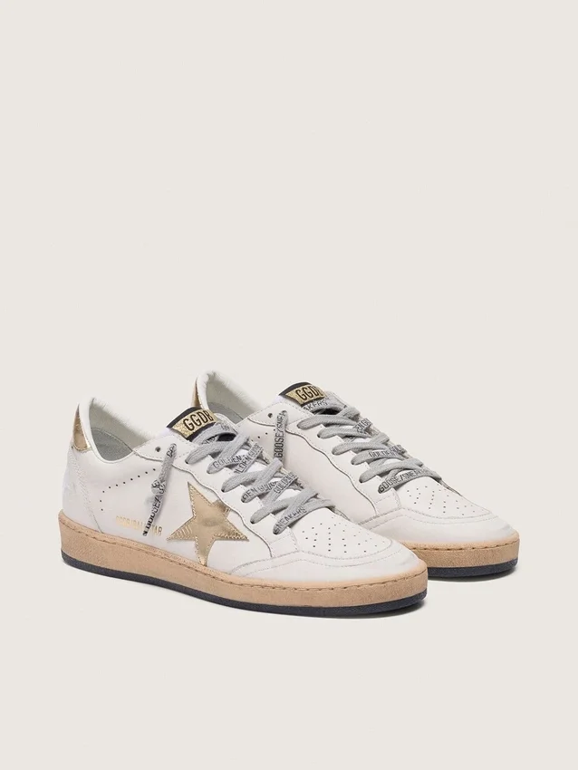 Women's Ball Star with gold star and heel tab