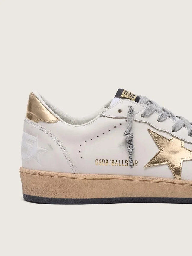 Women's Ball Star with gold star and heel tab