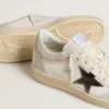 Women's Ball Star with metallic leather star and glossy leather heel tab