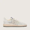 Women’s Ball Star with Swarovski crystals and gray suede star