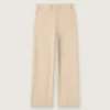 Women's beige viscose pants