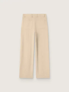 Women’s beige viscose pants