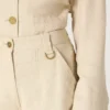 Women's beige viscose pants