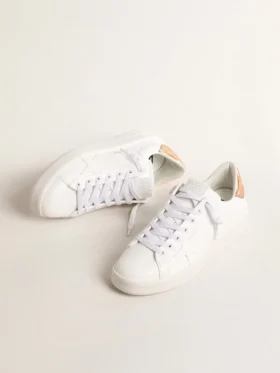 Women’s bio-based Purestar with bronze metallic leather heel tab