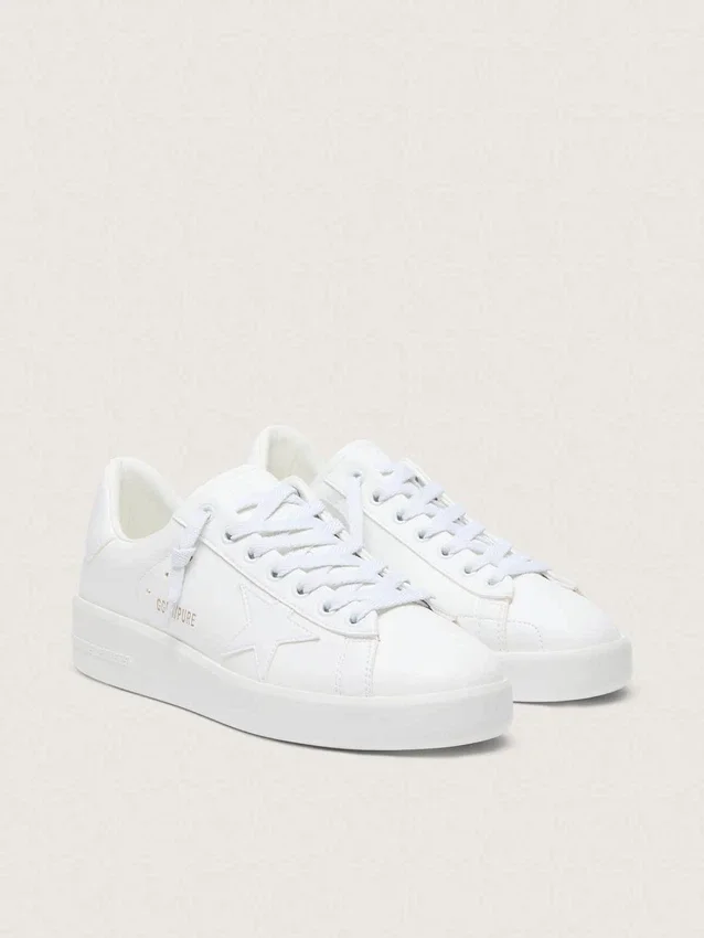 Women’s bio-based Purestar with white star and heel tab