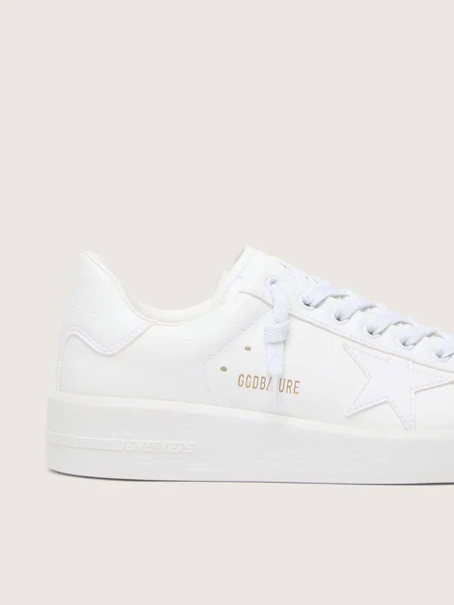 Women’s bio-based Purestar with white star and heel tab