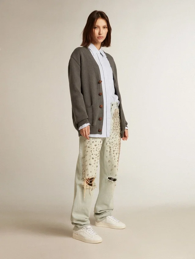 Women’s bio-based Stardan with white star and heel tab