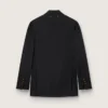 Women’s black double-breasted blazer