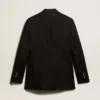 Women’s black double-breasted blazer