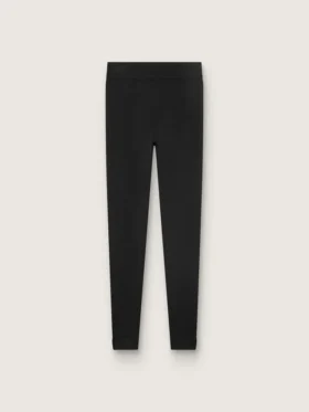 Women’s black high-waist sports leggings