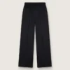 Women’s black lightweight wool joggers