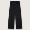 Women’s black wool gabardine pants