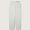 Women's bleached jeans with cabochon crystals