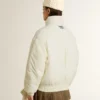 Women’s cream padded jacket