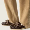 Women's Cruise loafer in glossy dark brown leather