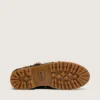 Women's Cruise loafers in black waxed suede with black hiking laces