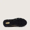 Women's Dad-Star in dove-gray suede and silver mesh with white leather star and suede heel tab