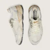 Women's Dad-Star in suede and mesh with white leather star and beige leather heel tab