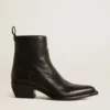 Women’s Debbie boots in black leather