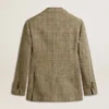 Women's double-breasted blazer in Shetland wool