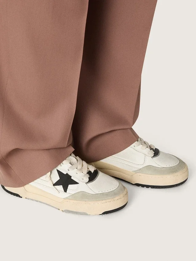 Women’s Forty2 with black star and black leather heel tab