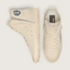Women's Francy in beige suede with silver glitter star