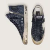Women’s Francy in dark blue glitter with white star