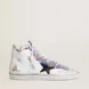 Women’s Francy Penstar LAB with black leather star and multicolor studs