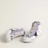 Women’s Francy Penstar LAB with black leather star and multicolor studs