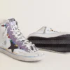 Women’s Francy Penstar LAB with black leather star and multicolor studs
