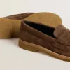 Women's Jerry loafer in dove-gray suede