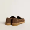 Women's Jerry loafer in dove-gray suede