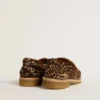 Women's Jerry loafer in leopard-print pony skin
