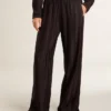 Women's joggers with ankle slit