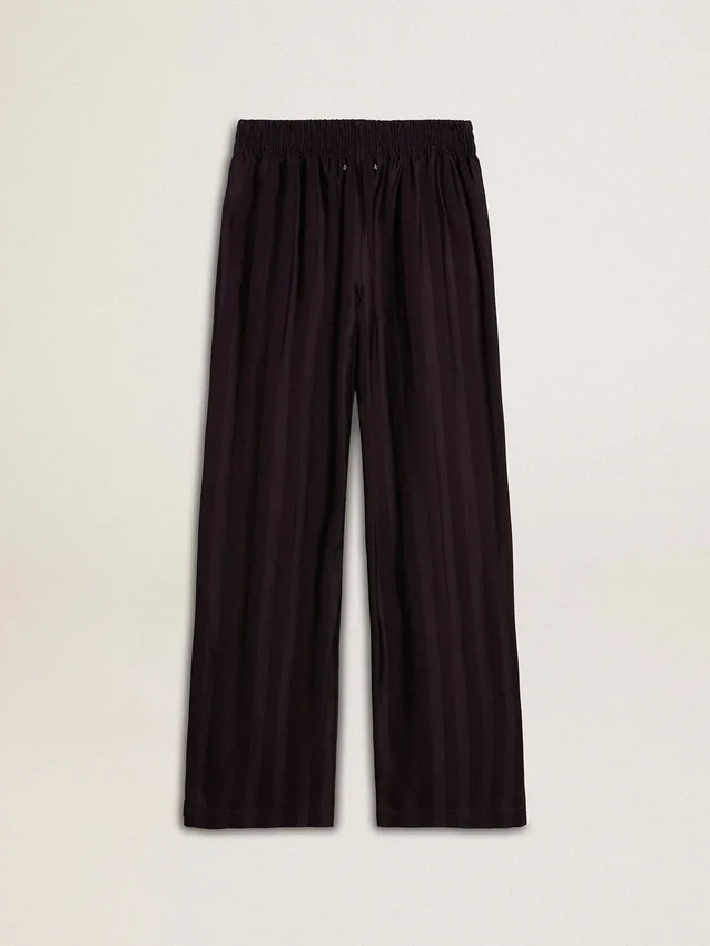 Women's joggers with ankle slit