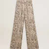 Women's joggers with floral print