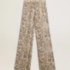 Women's joggers with floral print