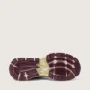 Women's Lightstar CNY in white mesh and leather with wine-red TPU star