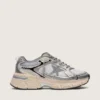Men's Lightstar in gray mesh and silver nappa leather with gray TPU star