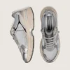 Men's Lightstar in gray mesh and silver nappa leather with gray TPU star