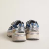 Women's Lightstar in light blue mesh with white TPU star and silver bio-based inserts