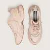 Women’s Lightstar with pink leather and mesh upper and pink star