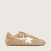 Men's Marathon Speed with tobacco suede upper and silver star