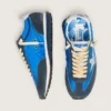 Men’s Marathon with blue nylon upper and white star