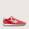 Women’s Marathon with red nylon upper and silver star