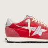 Women’s Marathon with red nylon upper and silver star