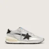 Women’s Marathon with silver ripstop nylon upper and black star