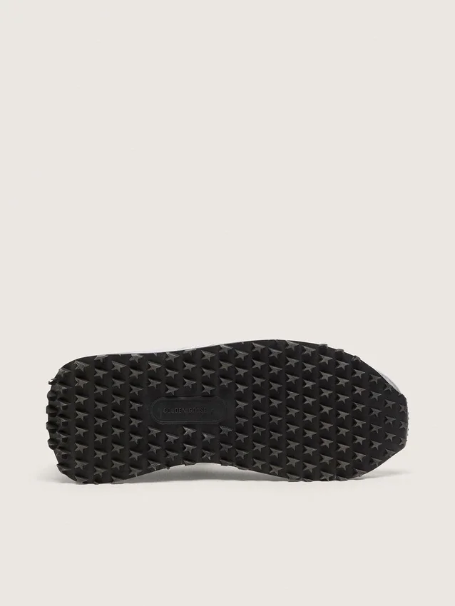Women’s Marathon with silver ripstop nylon upper and black star